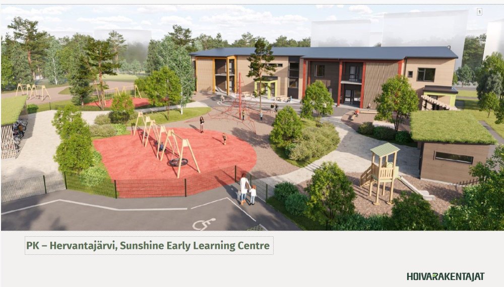 PK-Hervantajärvi, Sunshine Early Learning Centre / Hoivarakentajat Oy